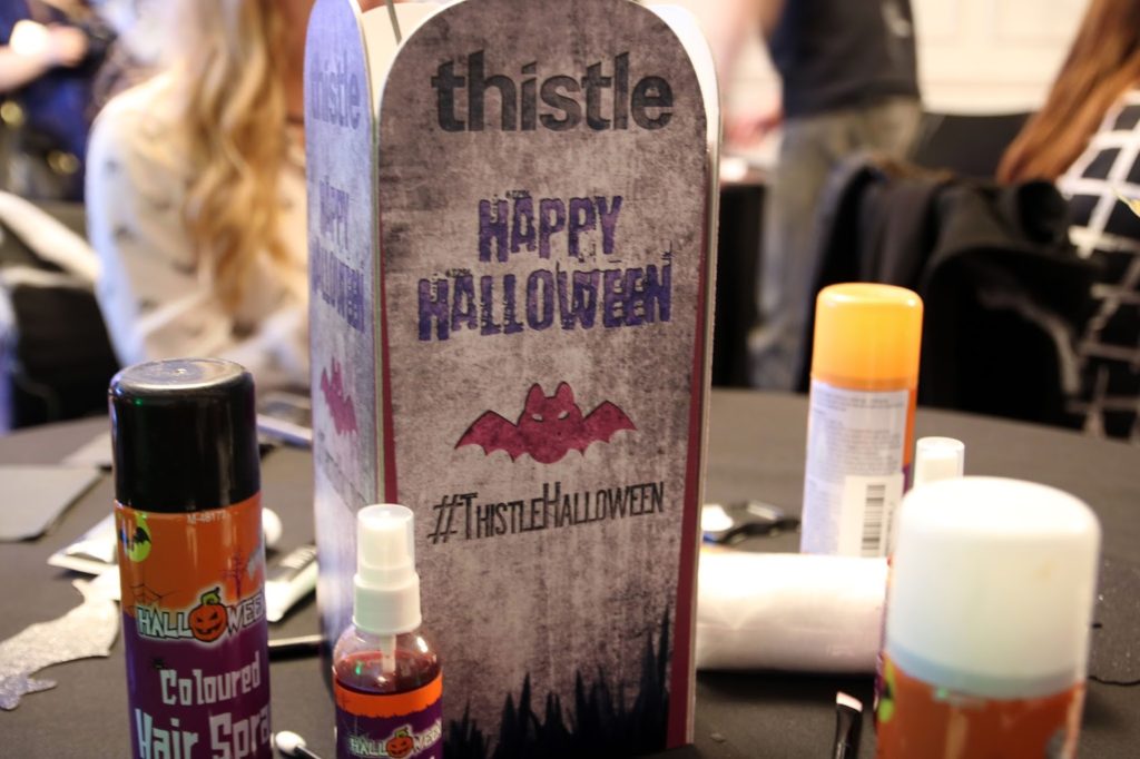 #ThistleHalloween: Halloween Makeup Masterclass at Thistle Holborn, the Kingsley