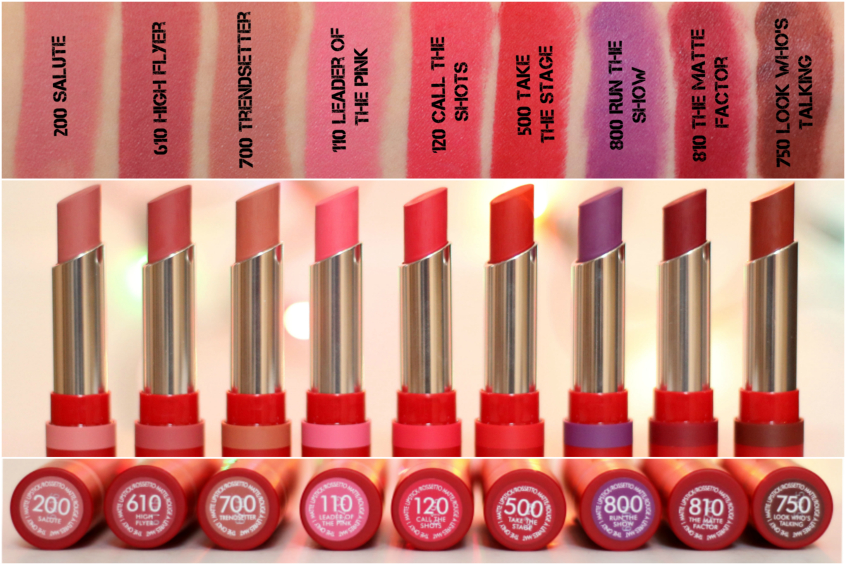 Rimmel London The Only 1 Matte Lipstick Review & Swatches