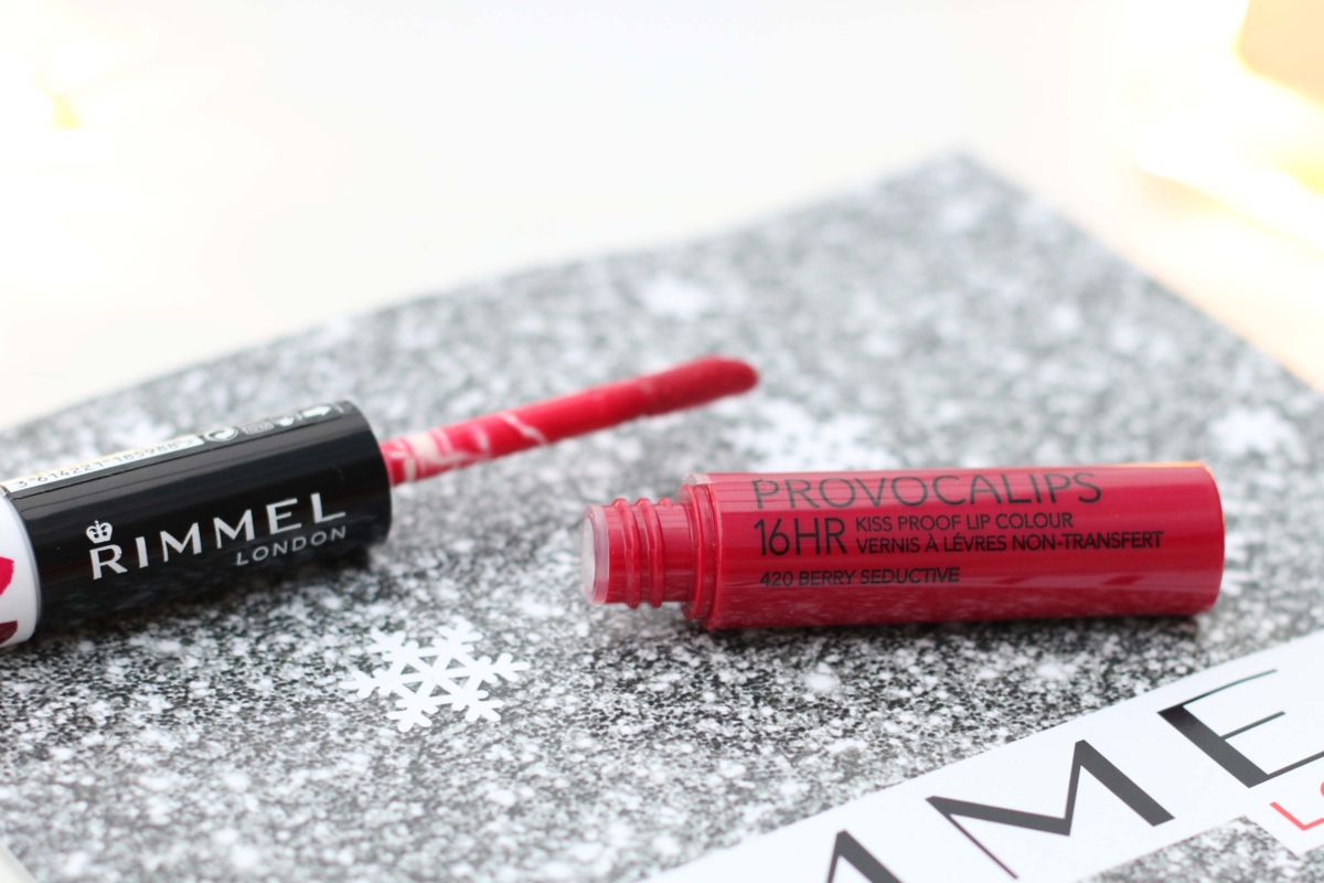 Get Ready with Rimmel London For Valentine's Day: Rimmel Provocalips in Berry Seductive Review