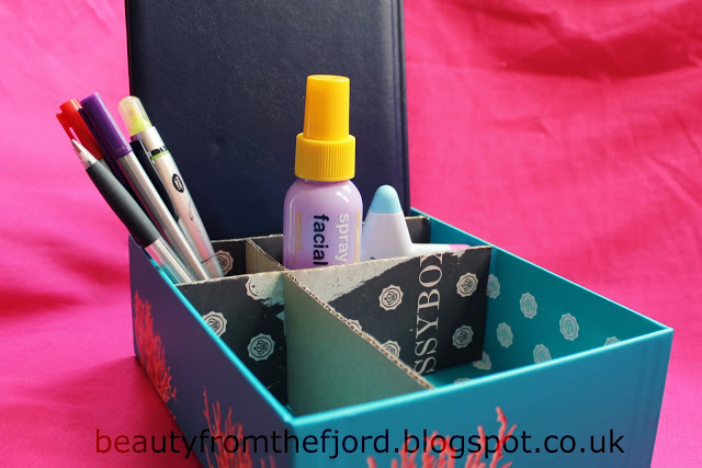 Glossybox DIY 3 - Beauty & Stationary Storage Box