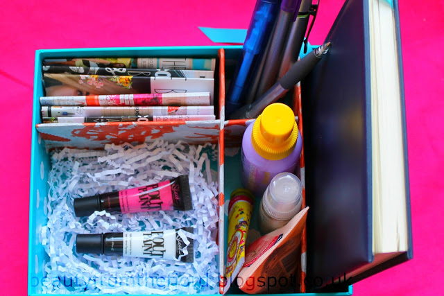 Glossybox DIY 3 - Beauty & Stationary Storage Box