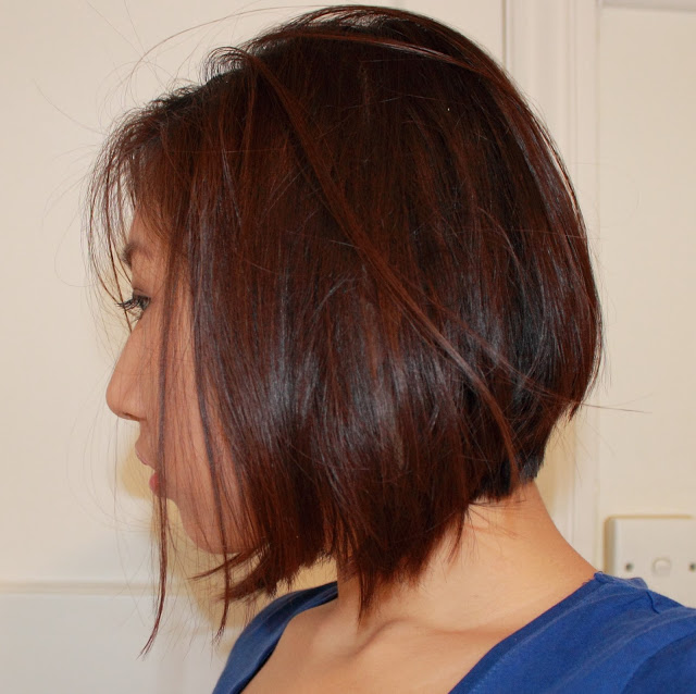 Haircut at Headmasters Fulham Broadway short hair, bob