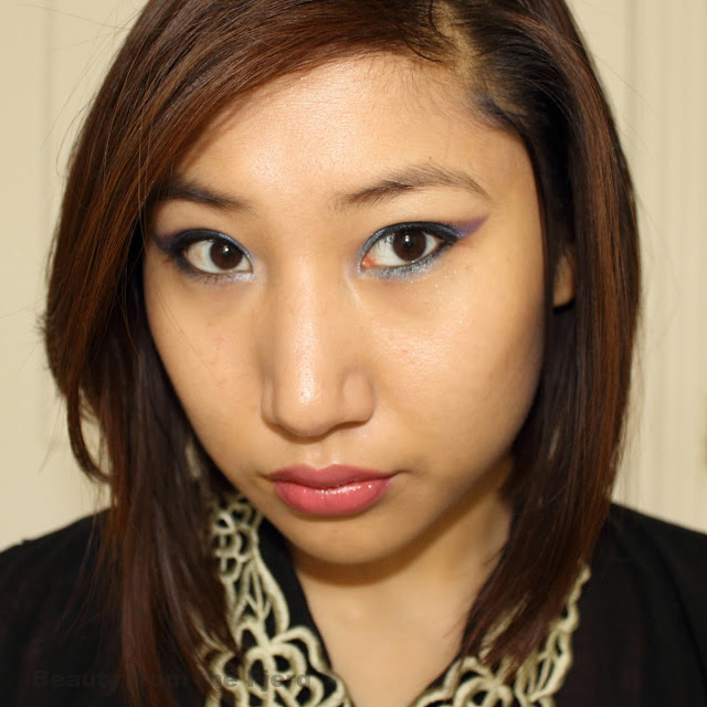 Maybelline Eyestudio Color Tattoo in Everlasting Navy Review and Swatches (+bonus look)