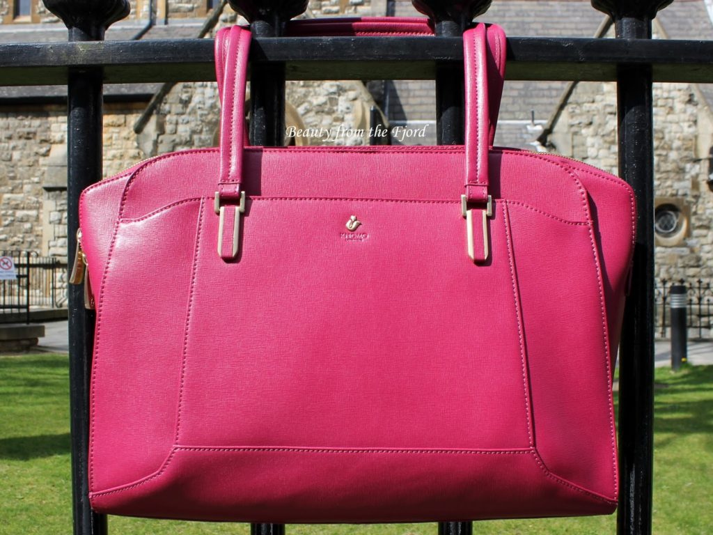 Knomo Wigmore Laptop Briefcase in Black Cherry Review