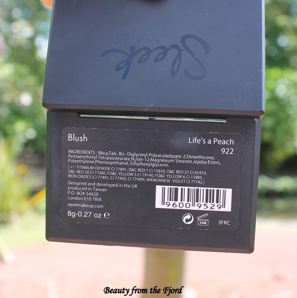 Sleek Makeup Blush in Life's a Peach Review and Swatches Sleek Makeup Blush in Life's a Peach Review and Swatches
