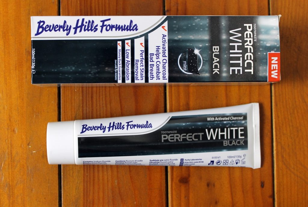 Beverly Hills Formula Perfect White Black Toothpaste Review