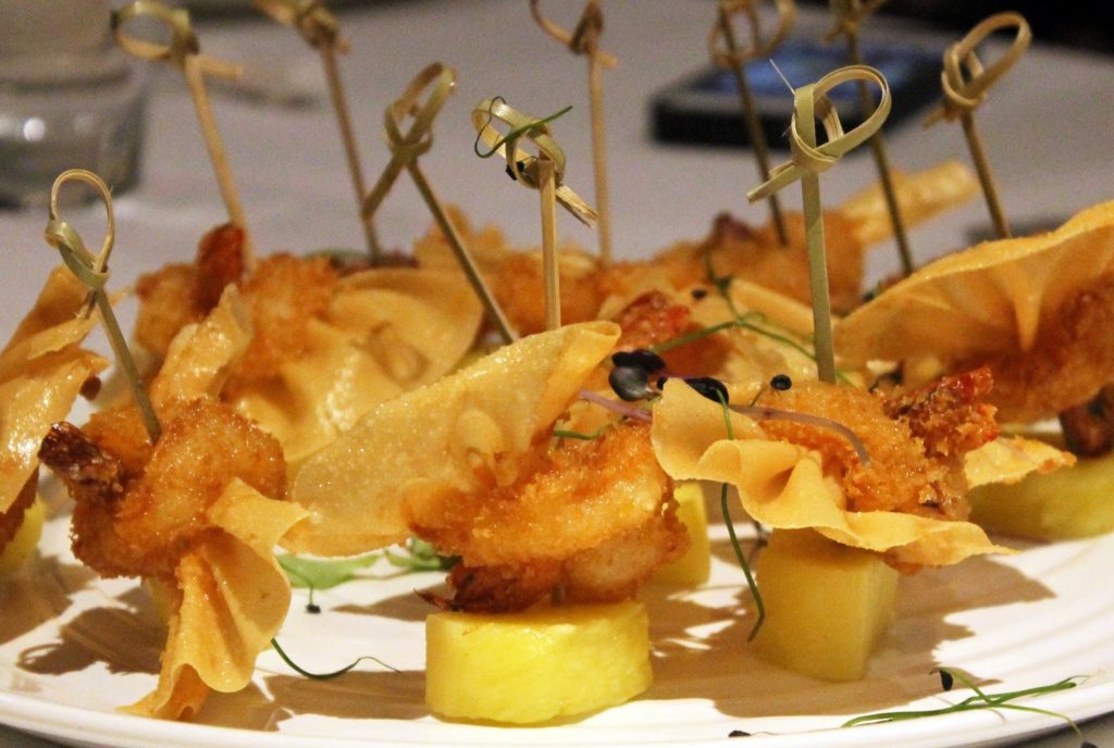Dim Sum Tea at Le Chinois Millennium Hotel Knightsbridge Dim Sum Tea at Le Chinois Millennium Hotel Knightsbridge - Butterfly prawns