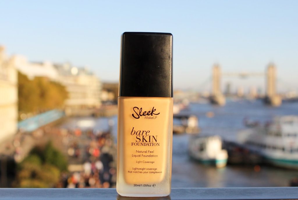 Sleek Bare Skin Foundation Review and Swatches - Bamboo