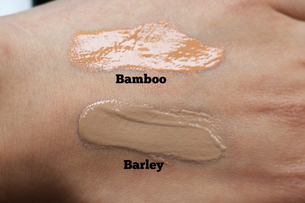 Sleek Bare Skin Foundation Review and Swatches: Bamboo and Barley 