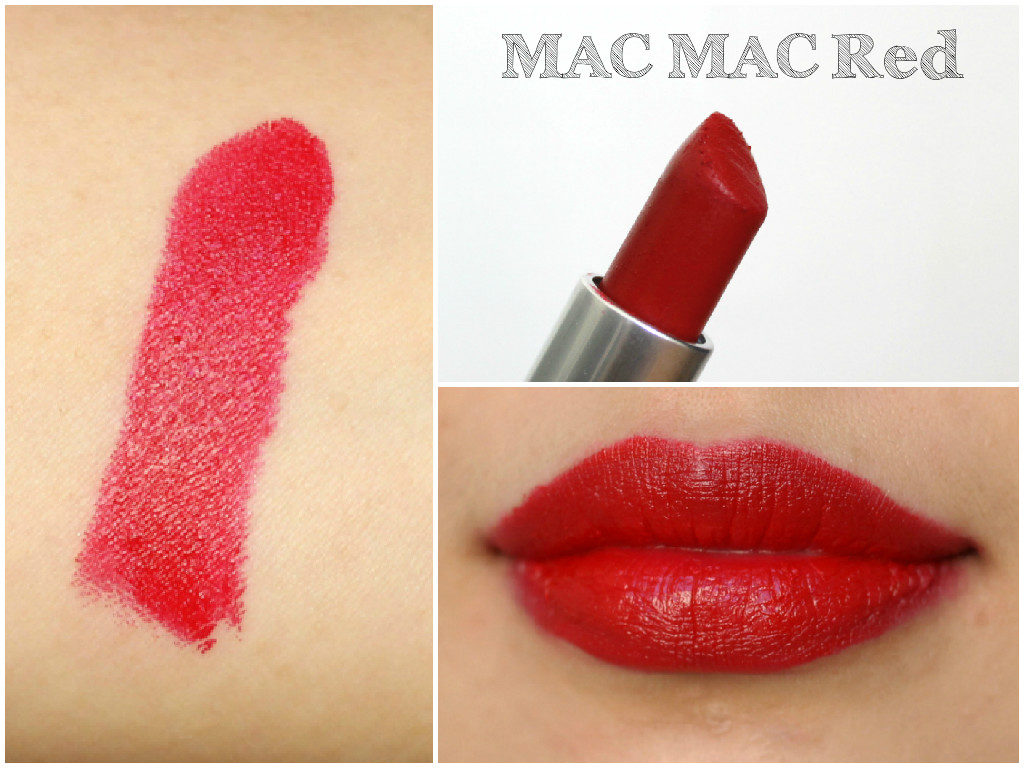 MAC Lipstick Swatch Book - MAC Red