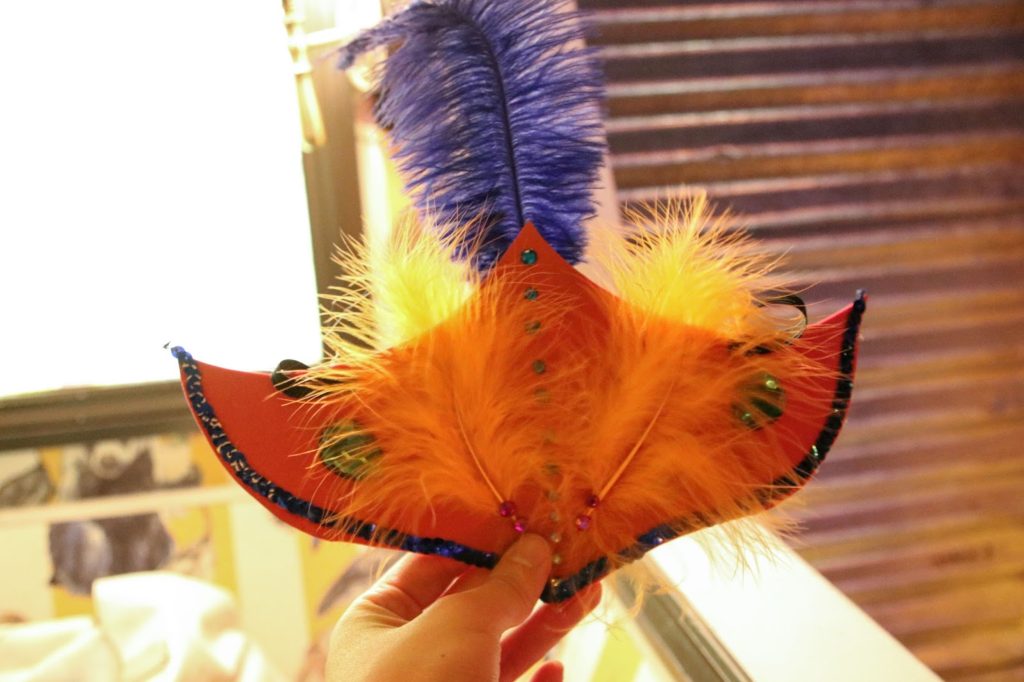 #CarnivalFiesta with Thomas Cook Airlines - Headdress making