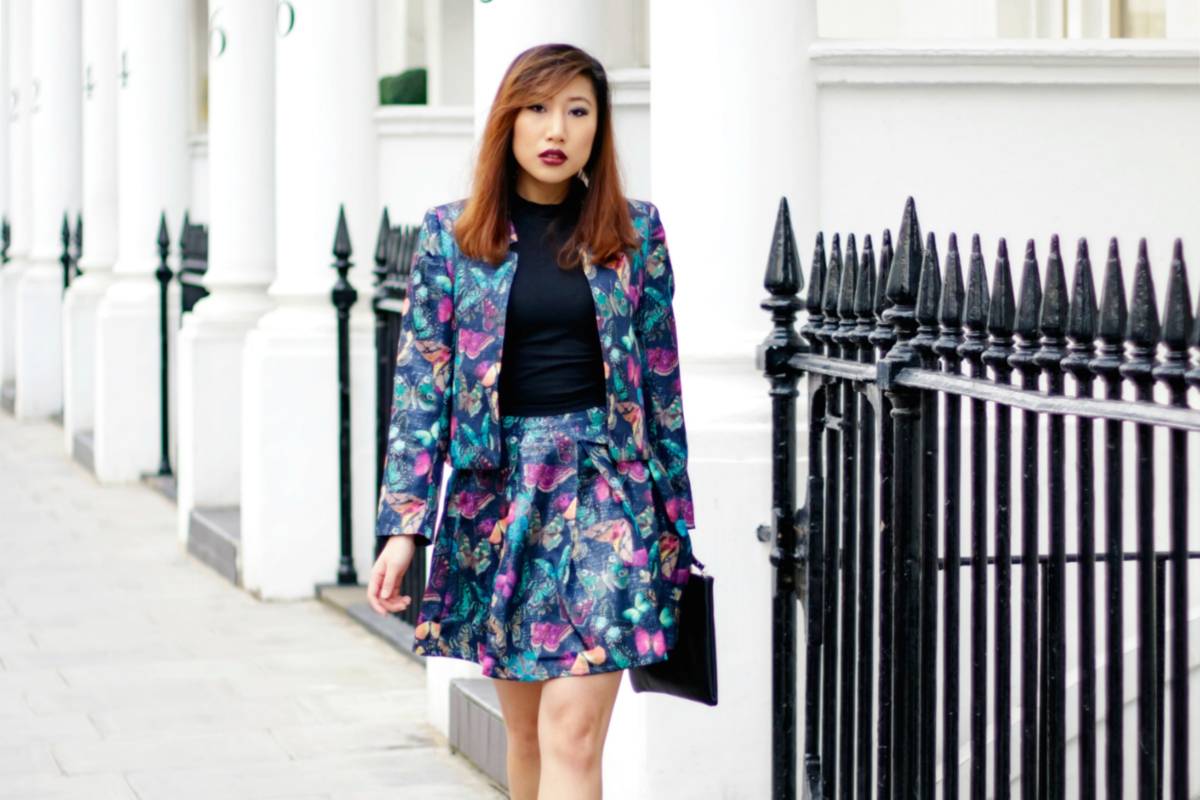 Outfit: Yumi Butterfly Prints for Autumn & Winter