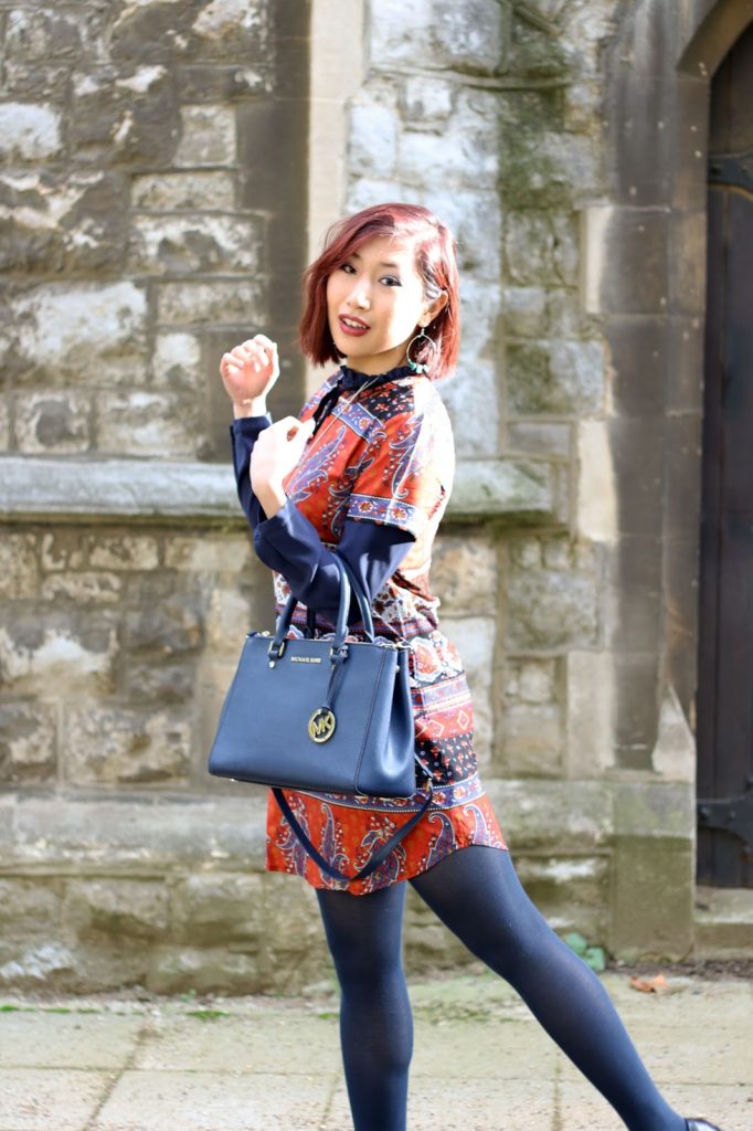 Outfit: Boohoo Dress for Autumn - geek glam