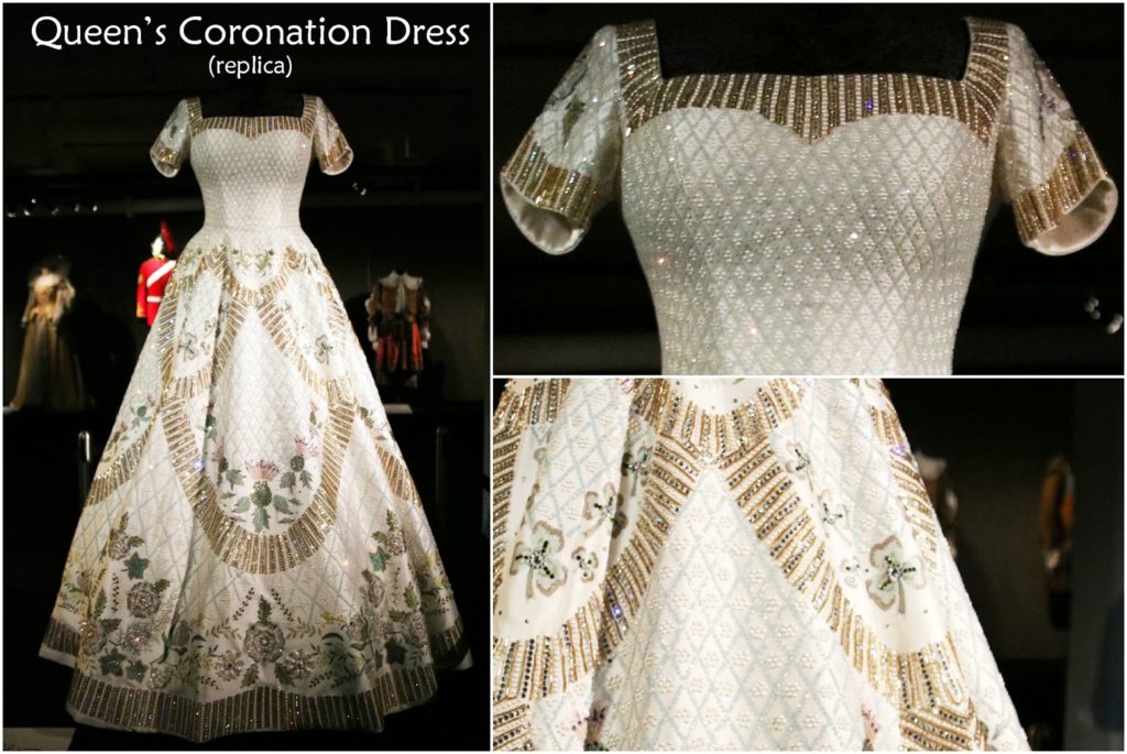 Dressed by Angels: Costume Exhibition - Queen's Coronation Gown