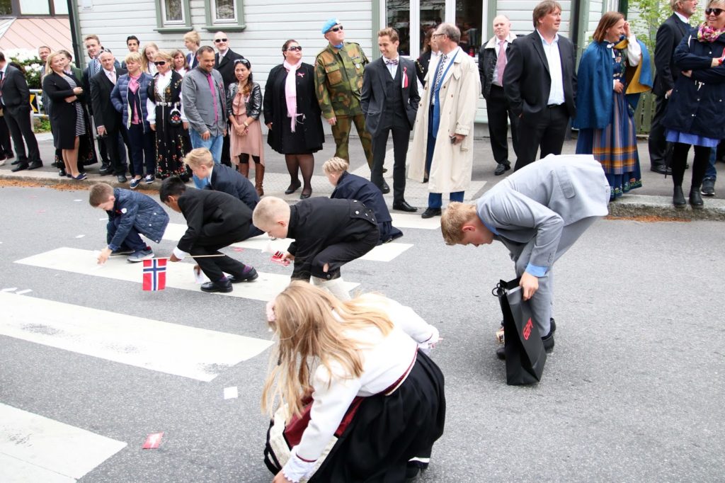Celebrating 17 mai in Norway - Russetoget in Stavanger