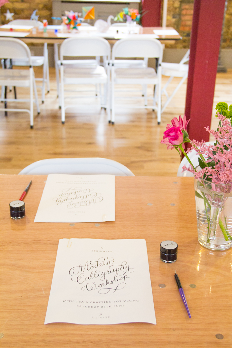 Viking Arty Party: A Crafting Afternoon with Viking - Modern Calligraphy