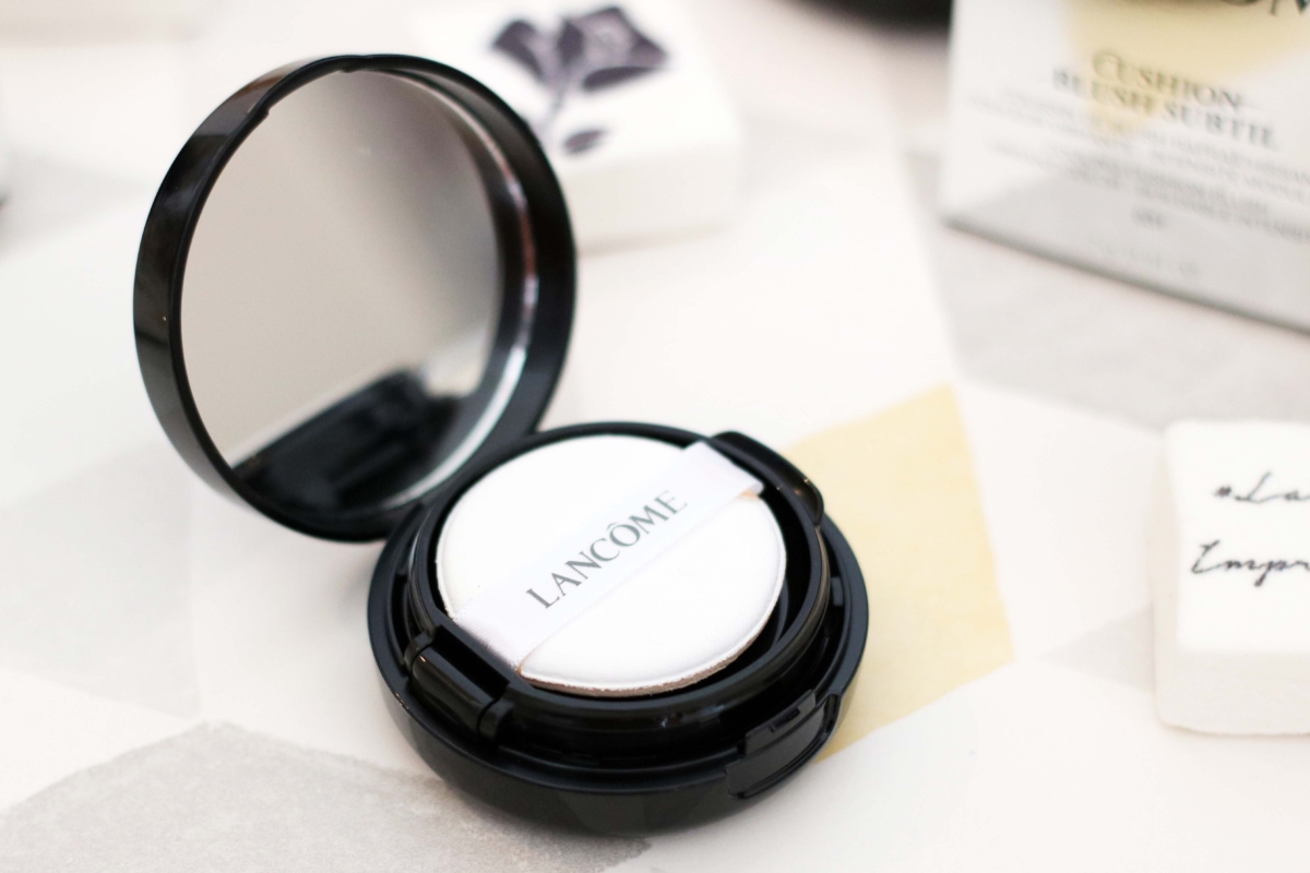 Lancôme Cushion Blush Subtil in Orange Splash Review and Swatches