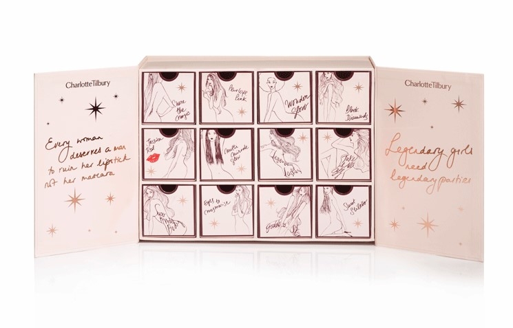 Charlotte Tilbury Advent Calendar 2016 - World of Legendary Parties