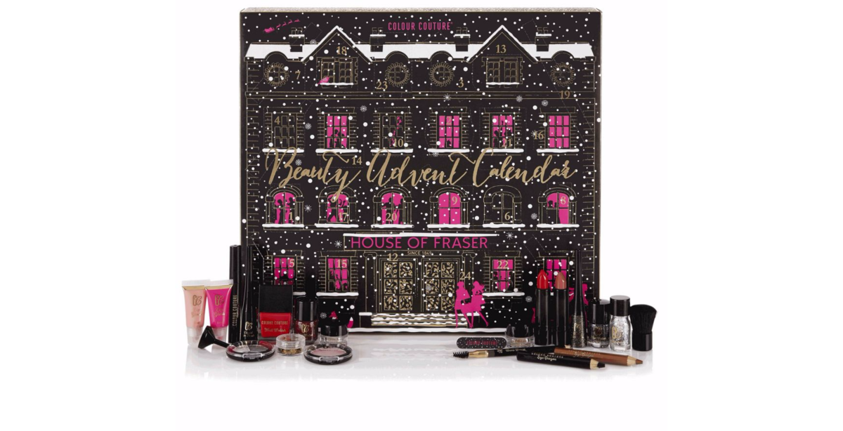 House of Fraser Advent Calendar - Colour Couture 2016 content