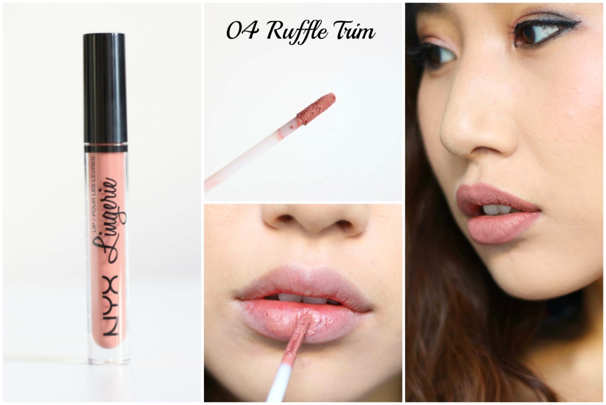 NYX Lip Lingerie - 04 Ruffle Trim Review