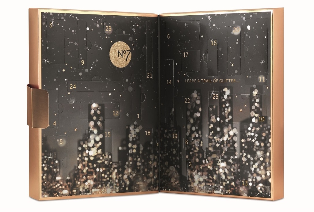 No7 Advent Calendar - Bright Lights Big City Beauty Calendar 2016