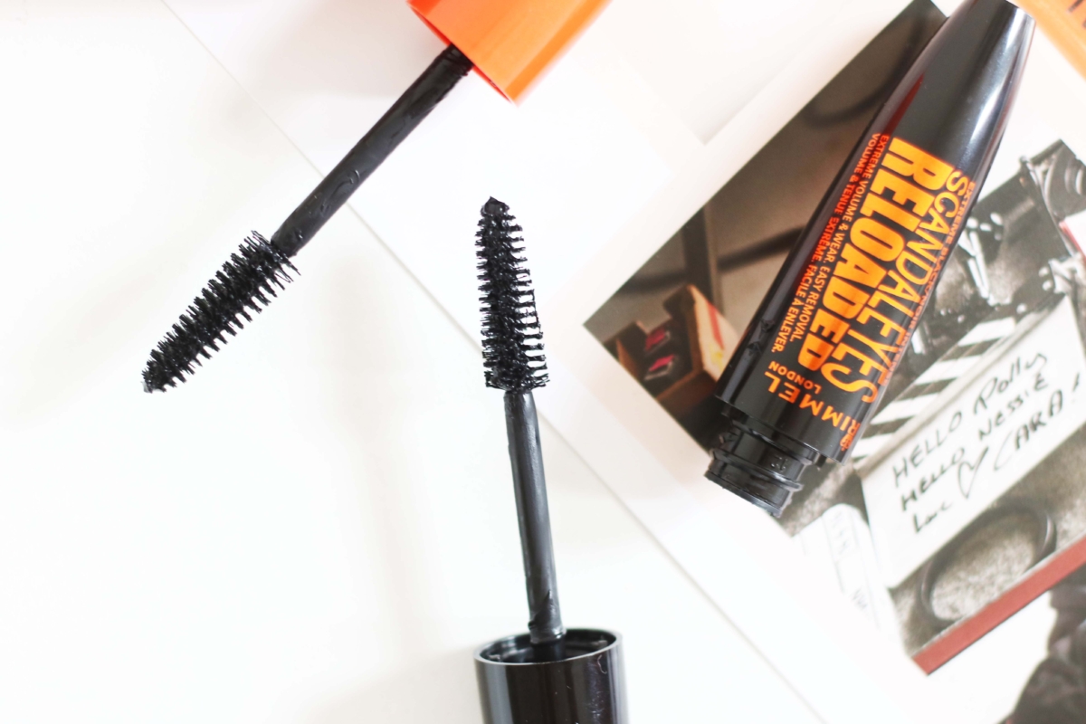 Rimmel Scandaleyes Reloaded Mascara -Black and Extreme Black, Scandaleyes Precision Micro Eyeliner and Scandaleyes Thick and Thin Eyeliner Review