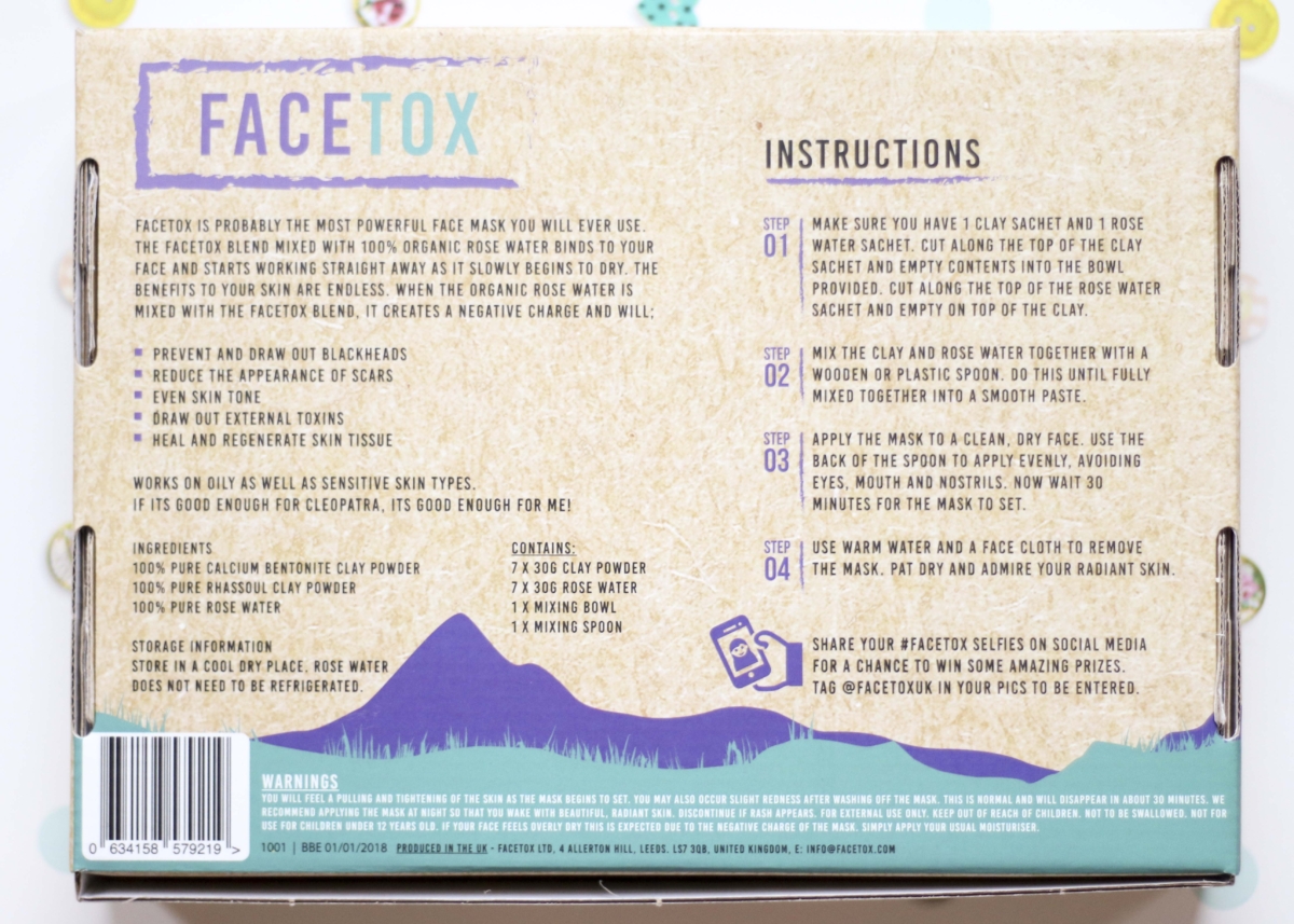FaceTox Review - Organic, Cruelty Free, Vegan Face Mask (Application and Ingredients)