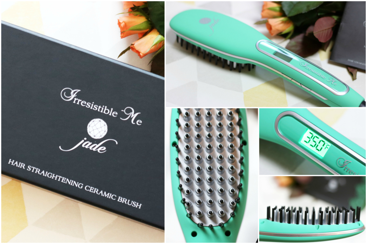 Irresistible Me Jade Hair Straightening Brush Review