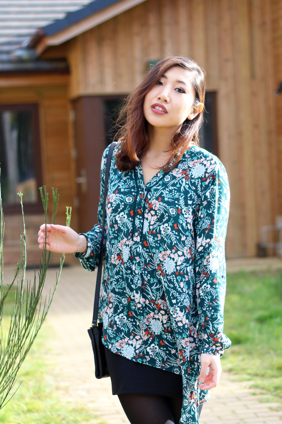 The Best Longline Floral Shirts & Blouses for Autumn & Winter featuring M&Co Asymmetric Floral Print Blouse