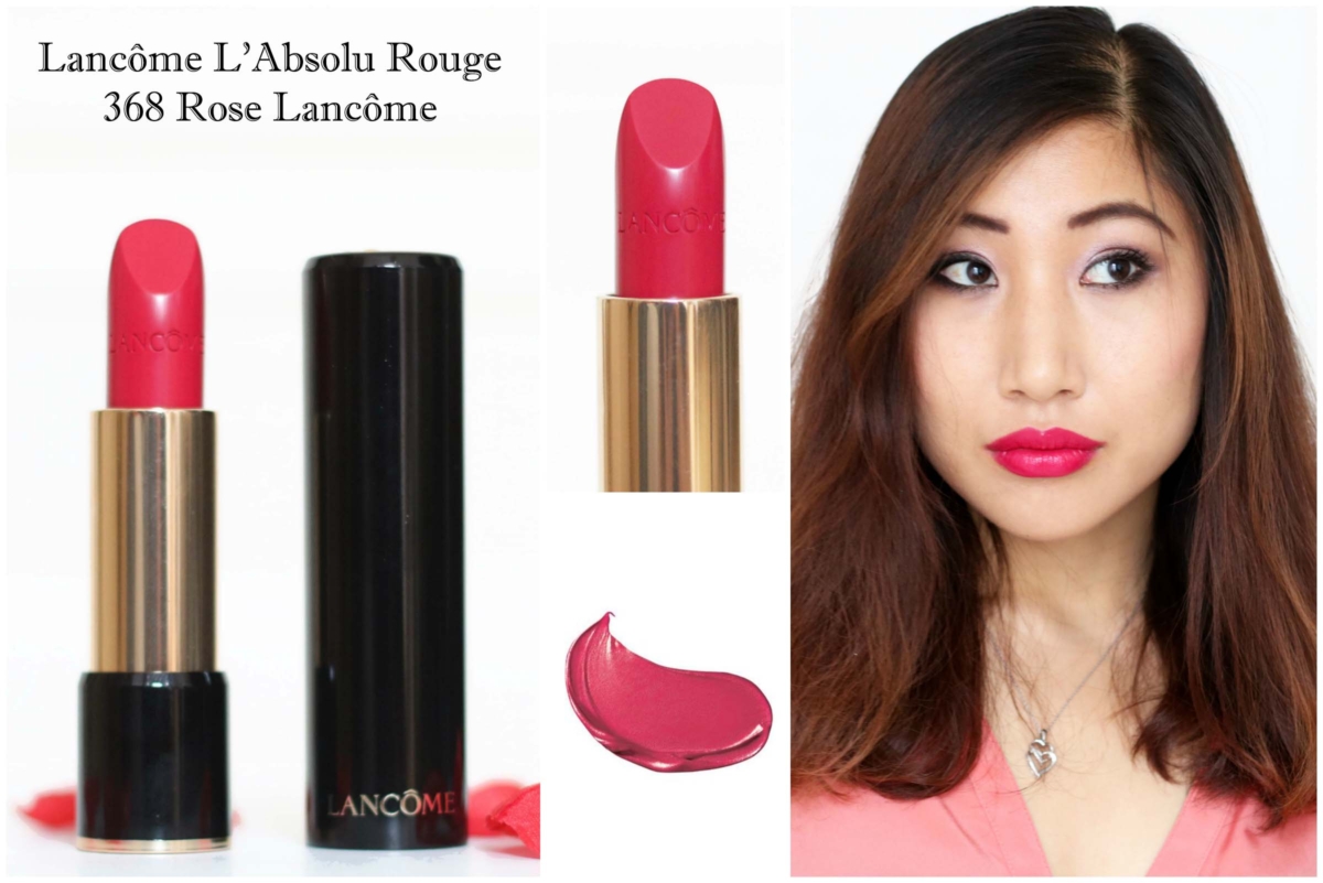 Beauty Swatch Book: Lancôme L'Absolu Rouge - 368 Rose Lancôme Review