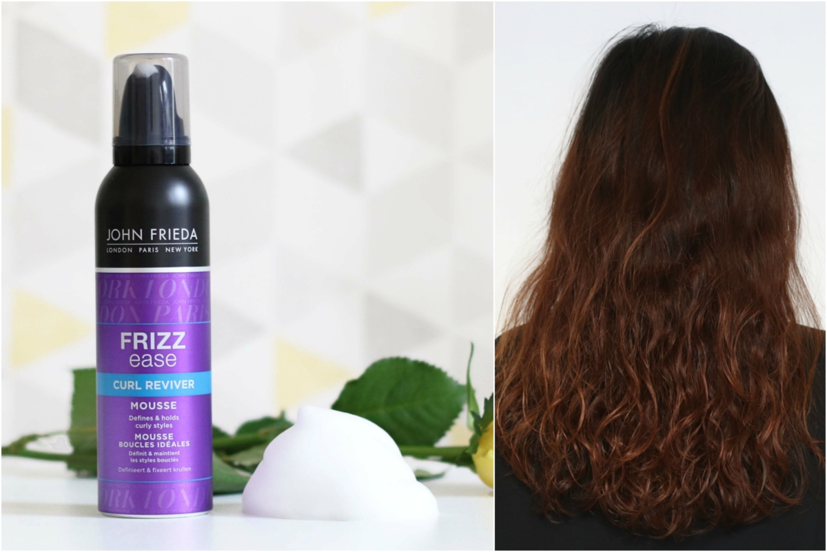 John Frieda Frizz Ease Curl Reviver Mousse Review
